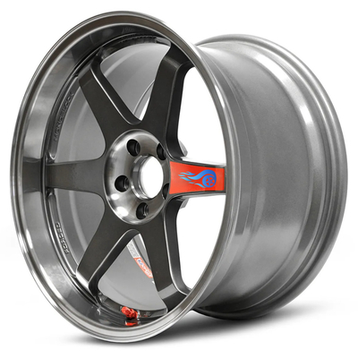 Les rayons Volk emballant les roues forgées TE37V S ont pressé le plat profond de graphite