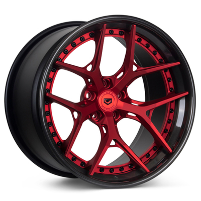 Vossen S21-01 configurations des roues 6061-T6 3PC de Porsche de 3 morceaux