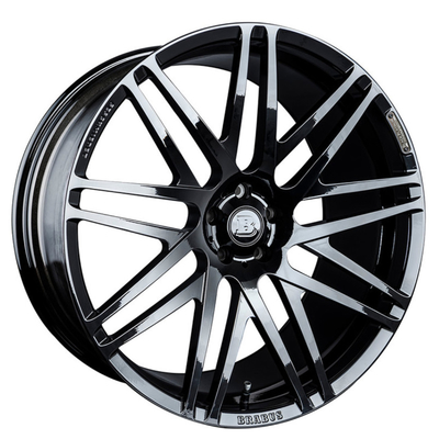 Gunmetal d'édition de platine de Brabus Mercedes Benz Forged Wheels Monoblock For F