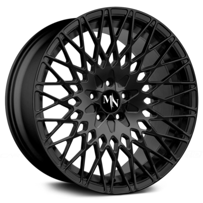roues forgées noires brutes de finition sans fin de l'alliage 6061-T6 d'aluminium