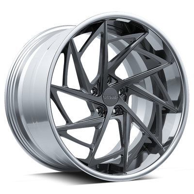 2 morceaux 6061-T6 ont forgé les roues UF/2-118