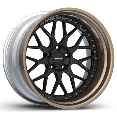 6061-T6 le plat profond 3PC a forgé les roues SFC-3P VARIABLE 18 pouces à 26 pouces