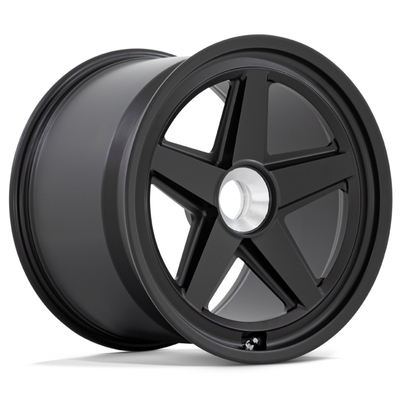 917 rotiformes noirs rotiforme de satin forgés roulent le poids léger profond de plat