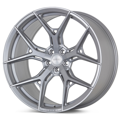L'HYBRIDE argenté balayé de roues forgé par Vossen A FORGÉ la SÉRIE HF-5