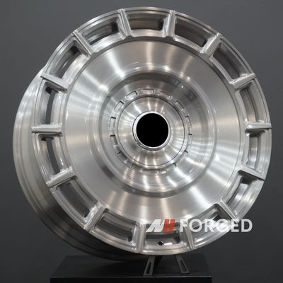 Jantes forgées Mercedes Classe S W222 W223 S63 AMG Brossé Transparent