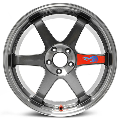 Les rayons Volk emballant les roues forgées TE37V S ont pressé le plat profond de graphite