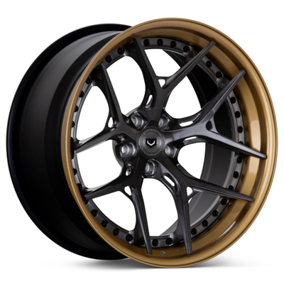 Vossen S21-01 configurations des roues 6061-T6 3PC de Porsche de 3 morceaux