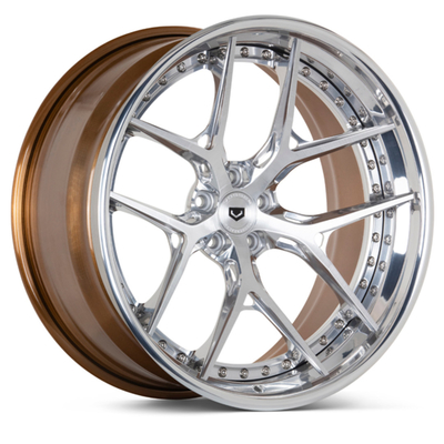 Vossen S21-01 configurations des roues 6061-T6 3PC de Porsche de 3 morceaux