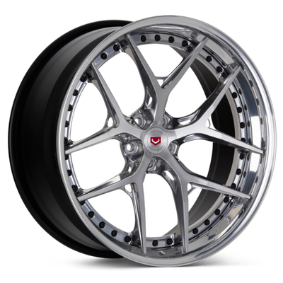 Vossen S21-01 configurations des roues 6061-T6 3PC de Porsche de 3 morceaux