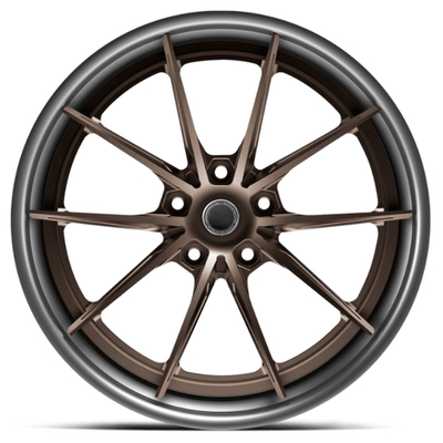 Le titane T6-6061 3 morceaux a forgé des roues