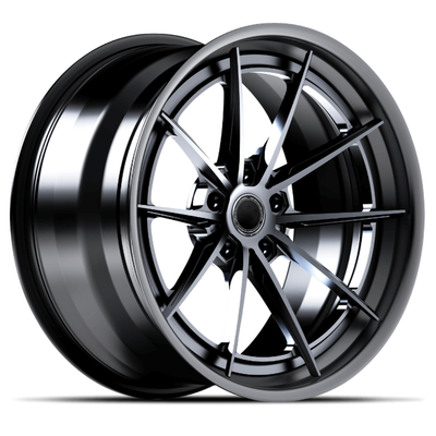 Le titane T6-6061 3 morceaux a forgé des roues
