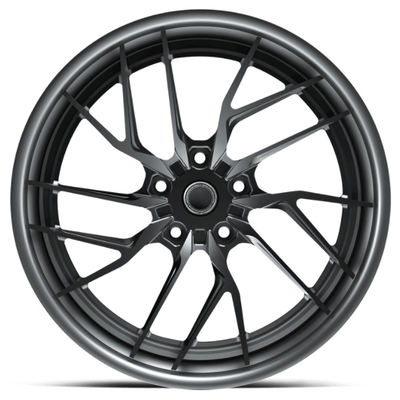 Le bord fait un pas 3 morceaux a forgé les roues 6061-T6 pour Ferrari Lamborghini