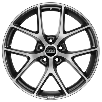 17 pouces 18 pouces 19 gris de satin des roues 5x112 Himalaya de SR de BBS de pouce