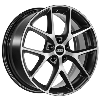 17 pouces 18 pouces 19 gris de satin des roues 5x112 Himalaya de SR de BBS de pouce