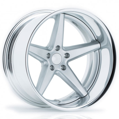 L'alliage d'aluminium profond Vossen du plat 6061-T6 a forgé les roues VWS 3 cinq rais