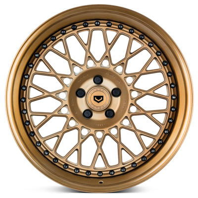 Morceaux en bronze de Vossen ERA-1 Vossen Brickell les 3 bordent la catégorie aérospatiale