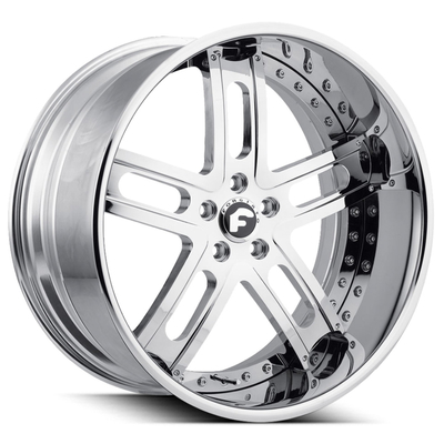 Roues profondes de Chrome de plat de Forgiato Estremo