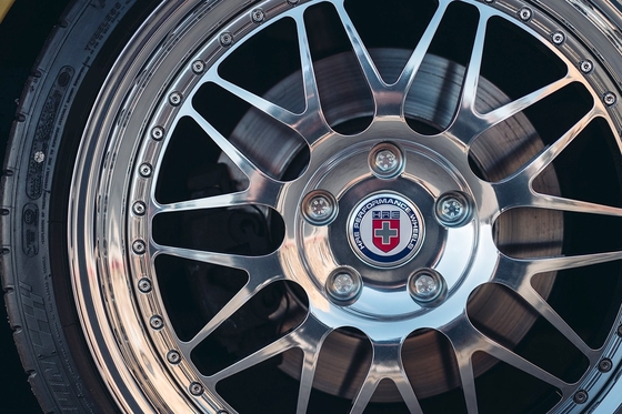 Le plat profond HRE a forgé des roues la configuration 6061-T6 de 3 morceaux
