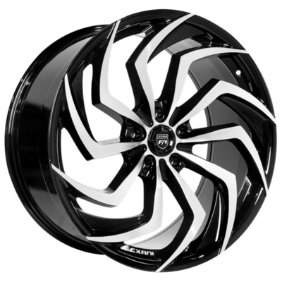 JWL TUV PAR L'INTERMÉDIAIRE d'ombre de Lexani roule 26 pouces a chancelé des roues Monoblock