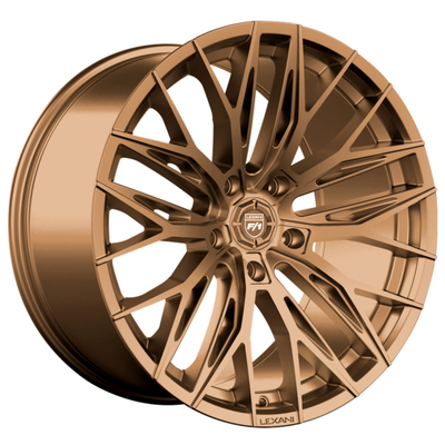 Rai multi rouge Lexani Aries Wheels Monoblock Offset de sucrerie 0-80mm