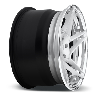 Roues concaves de Chrome de plat profond rotiforme de CHD-T 3PC JWL PAR L'INTERMÉDIAIRE DE