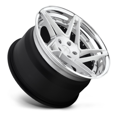 Roues concaves de Chrome de plat profond rotiforme de CHD-T 3PC JWL PAR L'INTERMÉDIAIRE DE