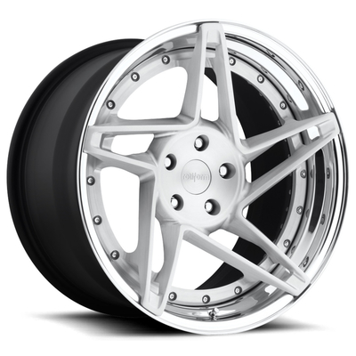 Roues concaves de Chrome de plat profond rotiforme de CHD-T 3PC JWL PAR L'INTERMÉDIAIRE DE