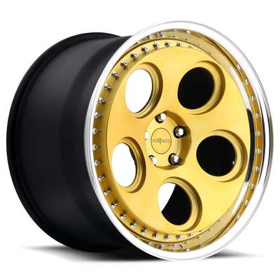 Rétro DIA Wheels Monoblock 3PC finition faite sur commande rotiforme d'Audi R8