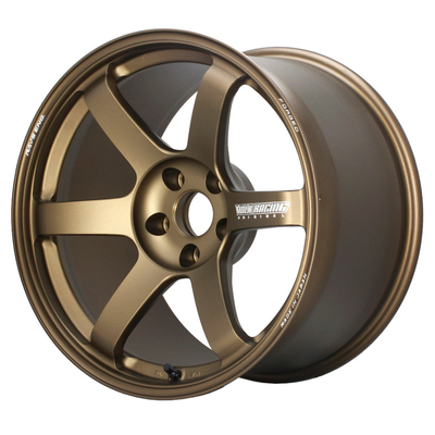 Roues en bronze simples concaves Volk emballant les roues forgées en bronze de la saga Te37