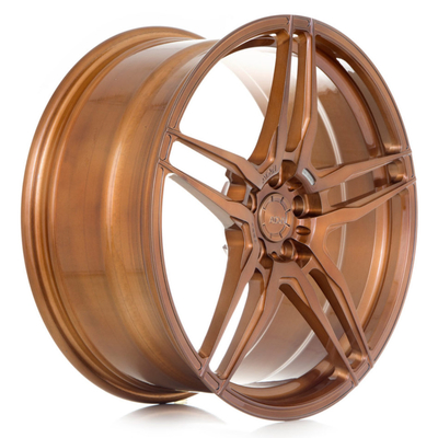6061-T6 Ferrari en bronze a forgé des roues