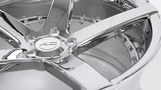 L'extrémité concave de Chrome roule 22 pouces a chancelé les jantes 7-13J