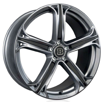 Anthracite liquide de Brabus Mercedes Benz Forged Wheels Monoblock T
