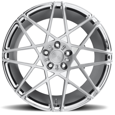 L'argent lumineux concave Monoblock a forgé des roues