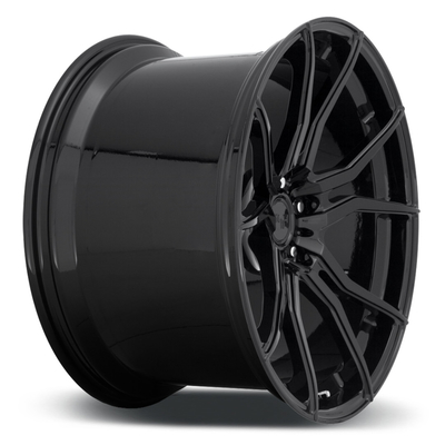 Les finitions faites sur commande qu'OIN 9001 Monoblock a forgé des roues annotent noir
