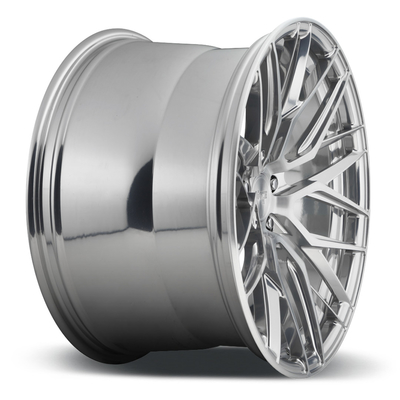 6061-T6 l'argent lumineux Monoblock a forgé les rais concaves de roues
