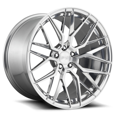 6061-T6 l'argent lumineux Monoblock a forgé les rais concaves de roues