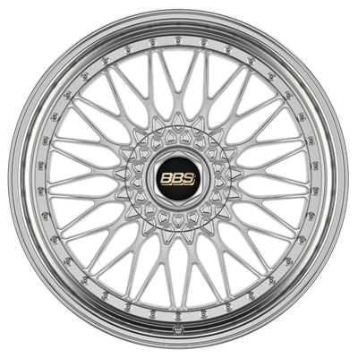 Le BBS lumineux superbe d'argent de Rs a forgé les jantes en aluminium 6061-T6 de roues
