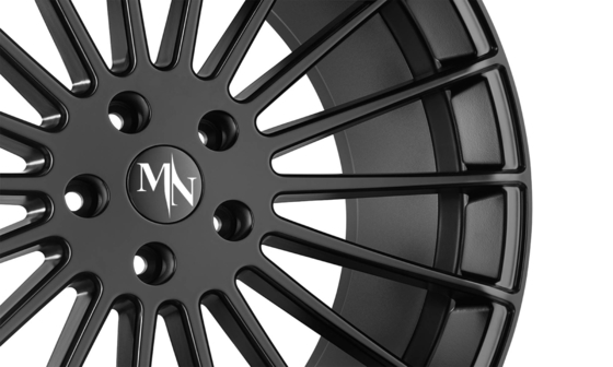 Le noir décalé de lustre d'anniversaire de Hamann de rais a forgé des roues 26 pouces