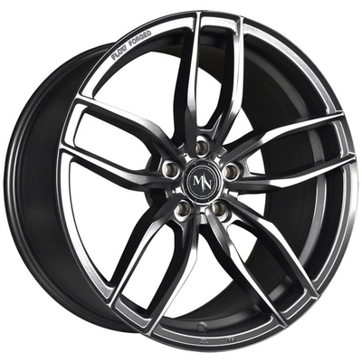 Les configurations de Monoblock de 18 pouces forgent les roues automatiques 6061-T6 Matt Black