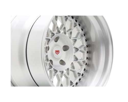 Morceau multi Matt Silver Wheels For BMW E46 M3 de Vossen ERA-1 3 de rai