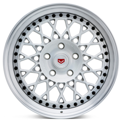 Morceau multi Matt Silver Wheels For BMW E46 M3 de Vossen ERA-1 3 de rai