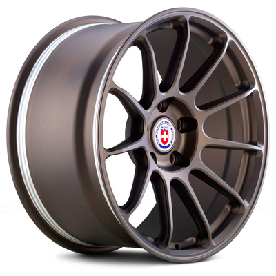 6061-T6 le plat profond de sports mécaniques de l'alliage d'aluminium HRE C100 a forgé les roues RC103