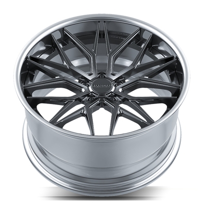 Rais de torsion de Y 2 jante concave 6061-T6 d'alliage des roues Uf/2-103 de morceau