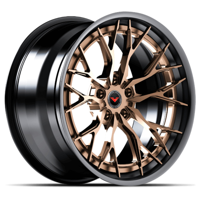 3 morceaux 6061-T6 ont forgé les roues VMP-302