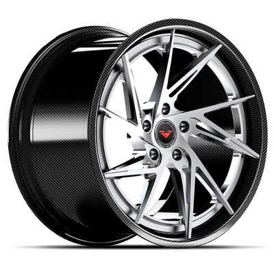 Le rai profilé de conception concave 3 morceaux a forgé les roues VMP-306