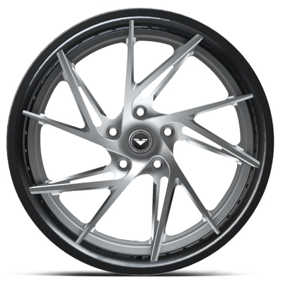 Le rai profilé de conception concave 3 morceaux a forgé les roues VMP-306
