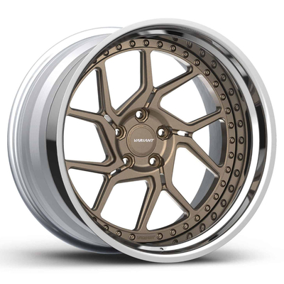 Le plat profond 3 morceaux a forgé la conception concave MNZ-3P de roue VARIABLE des roues