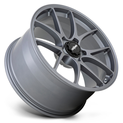 Roues forgées rotiformes titaniques bouleversées LTN de satin de rais