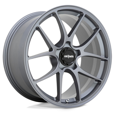 Roues forgées rotiformes titaniques bouleversées LTN de satin de rais
