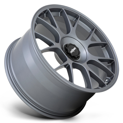 Roues forgées rotiformes R903 TUF de titane de satin